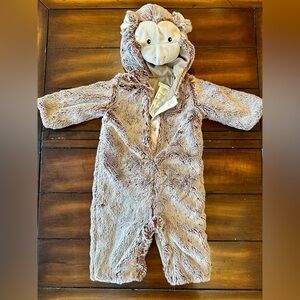 pottery barn kids monkey costume (6-12 months)